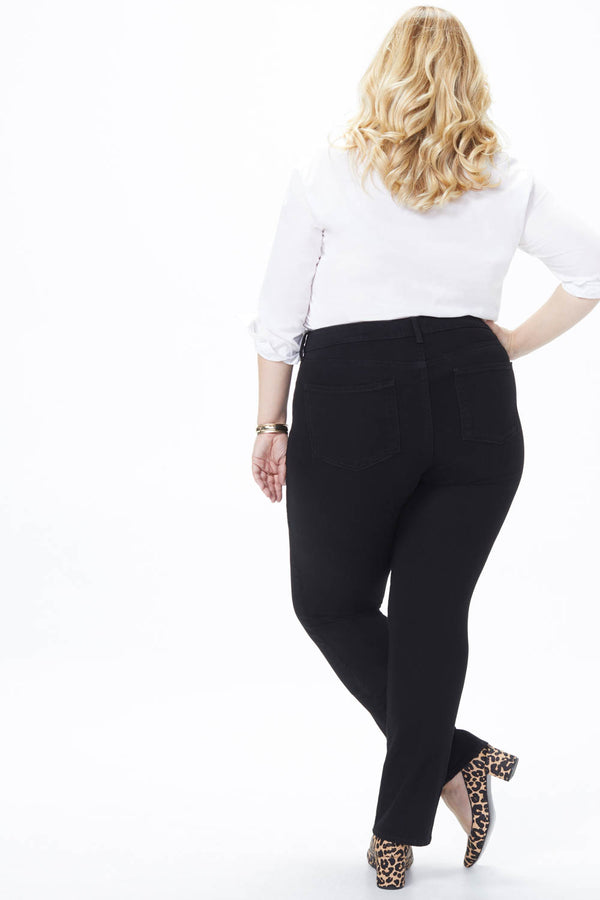 Nydj Marilyn Straight Jeans In Plus Size