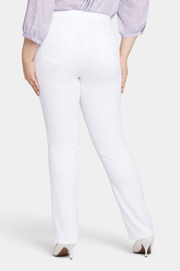 nydj Marilyn Straight Jeans In Plus Size