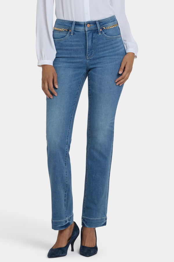 Nydj Marilyn Straight Jeans