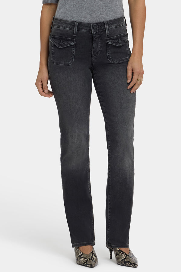 Nydj Marilyn Straight Jeans