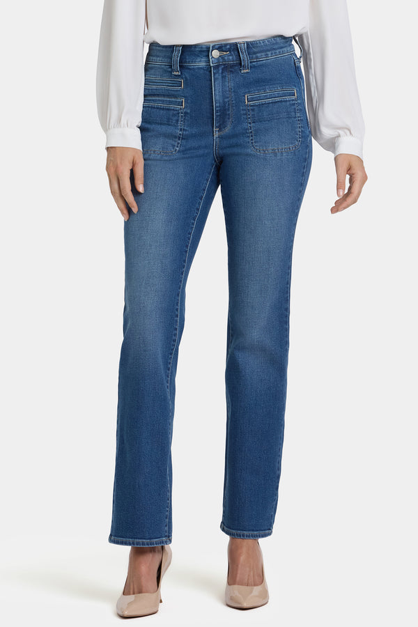Nydj Marilyn Straight Jeans