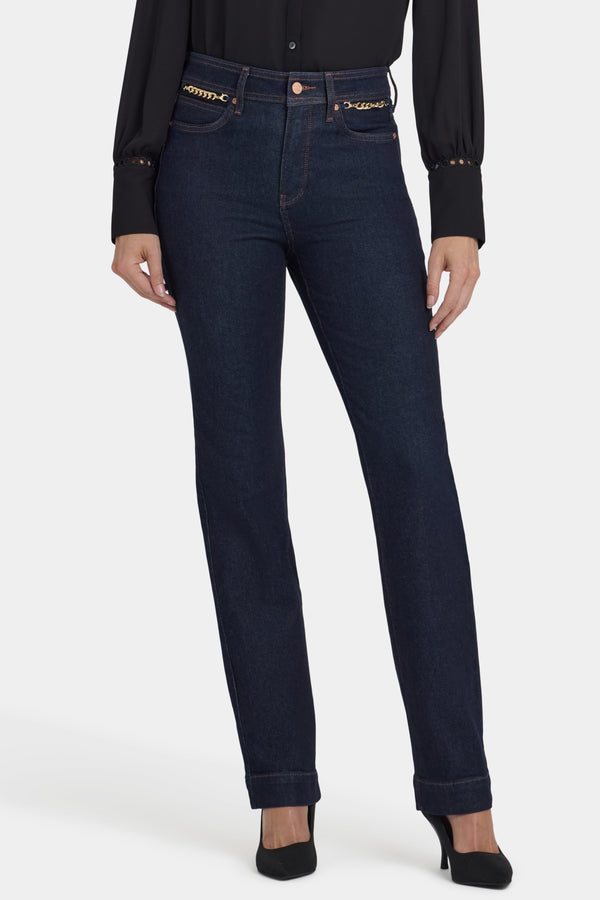 Nydj Marilyn Straight Jeans