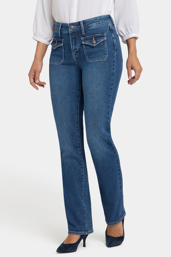 Nydj Marilyn Straight Jeans