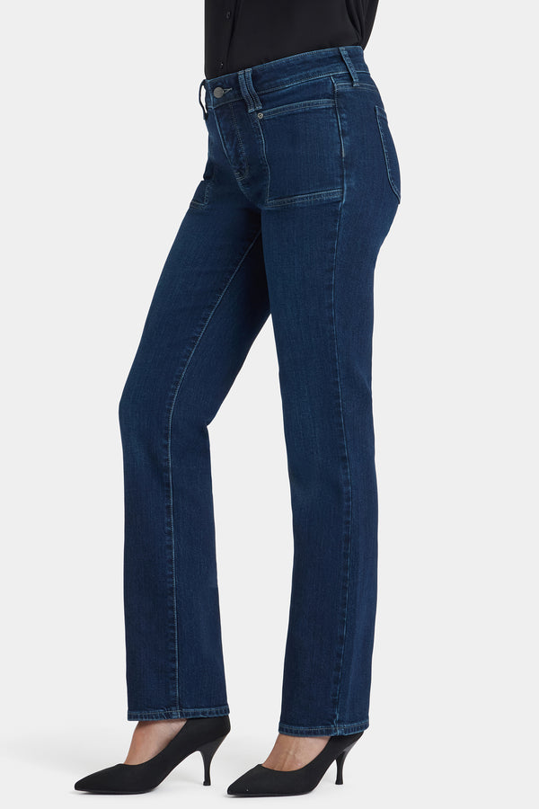 Nydj Marilyn Straight Jeans