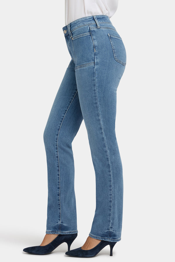 Nydj Marilyn Straight Jeans
