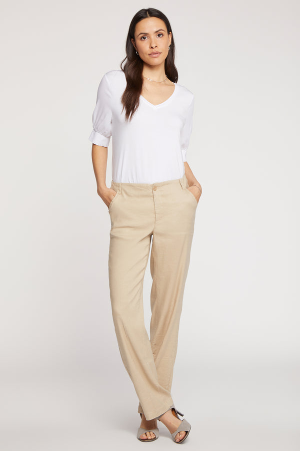 Nydj Marilyn Straight Pants In Petite