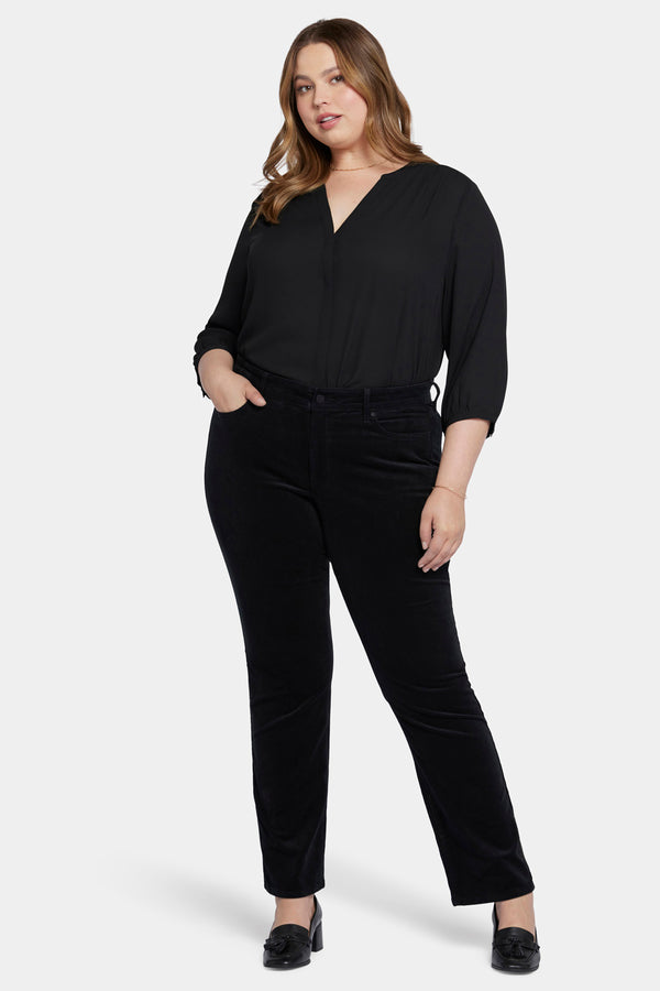 Nydj Marilyn Straight Pants In Plus Size