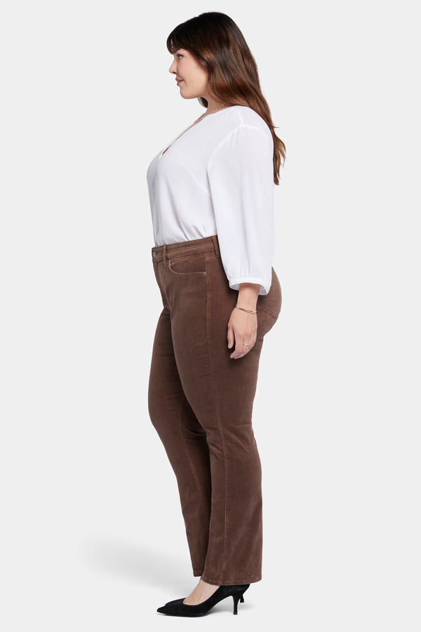 Nydj Marilyn Straight Pants In Plus Size