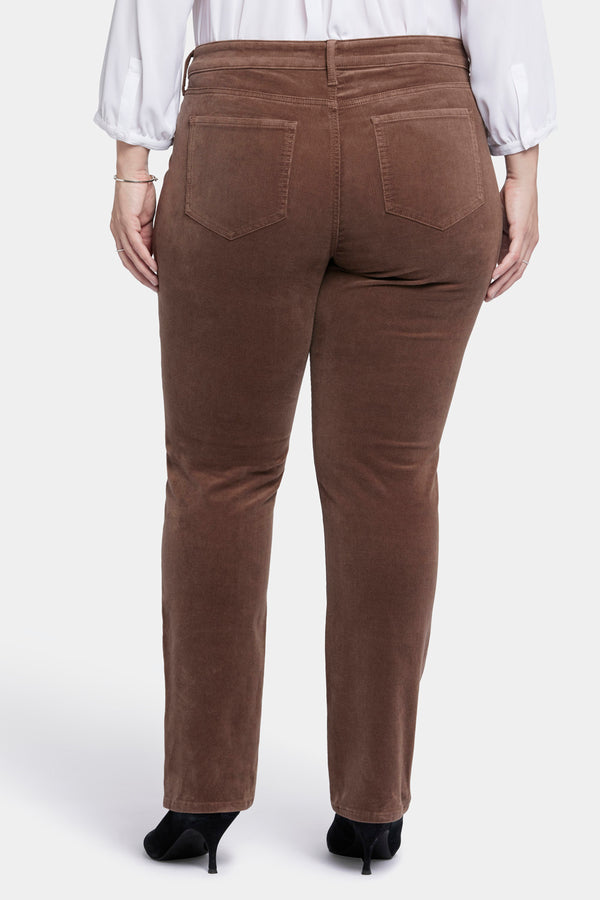 nydj Marilyn Straight Pants In Plus Size