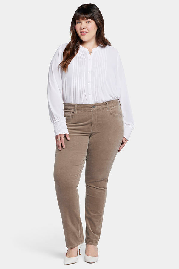 Nydj Marilyn Straight Pants In Plus Size