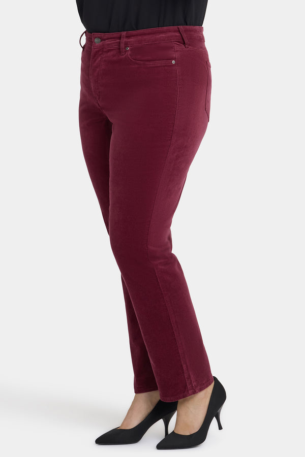 Nydj Marilyn Straight Pants In Plus Size