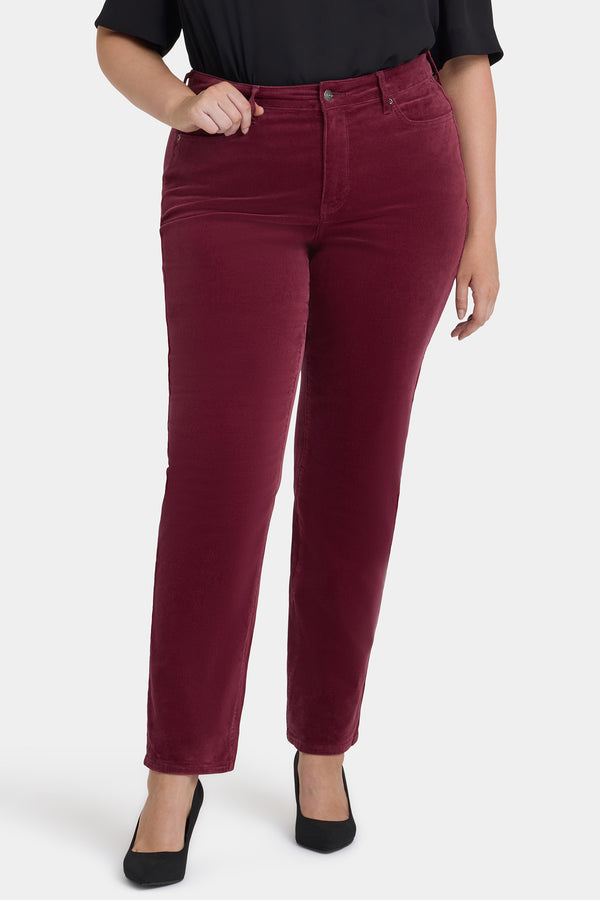 Nydj Marilyn Straight Pants In Plus Size