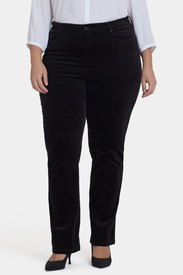 Nydj Marilyn Straight Pants In Plus Size