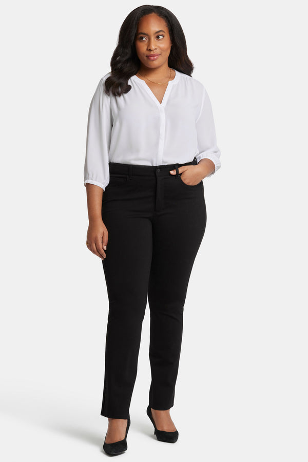 Nydj Marilyn Straight Pants In Plus Size