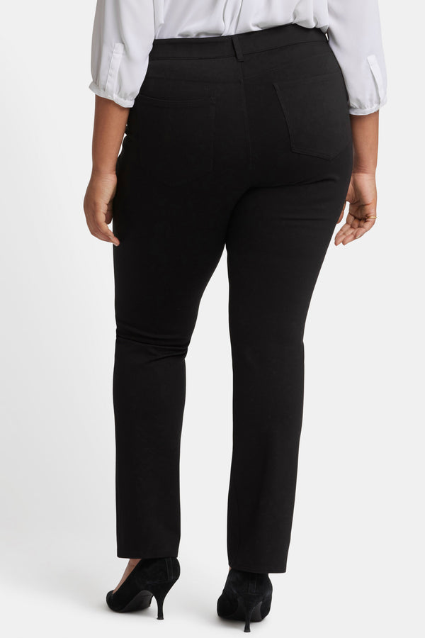 nydj Marilyn Straight Pants In Plus Size