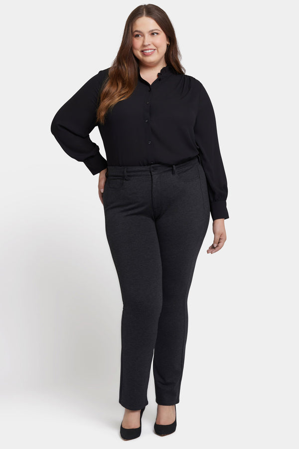 Nydj Marilyn Straight Pants In Plus Size