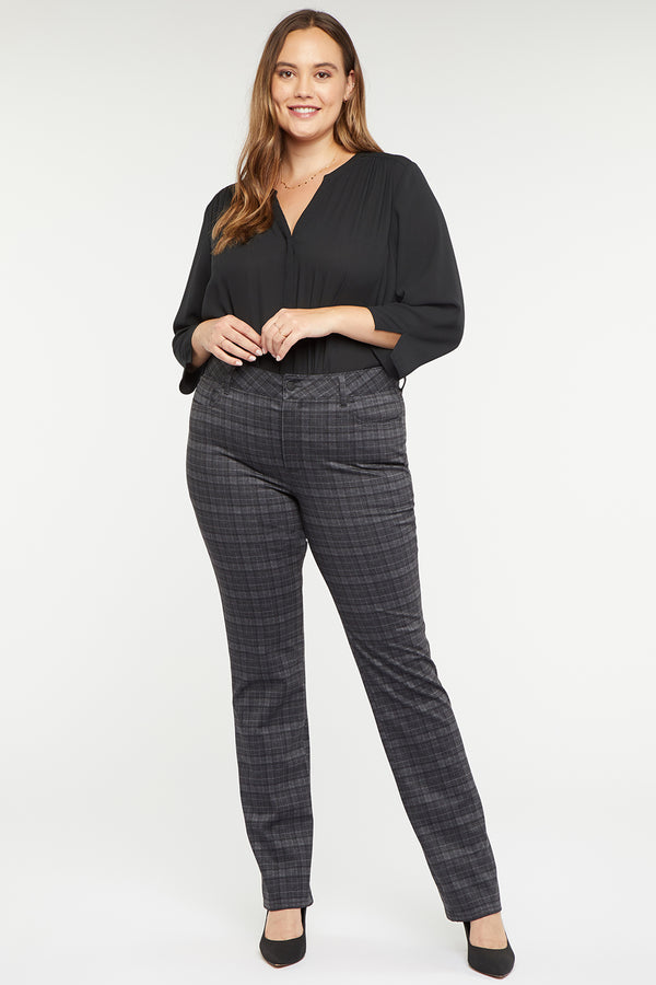 Nydj Marilyn Straight Pants In Plus Size