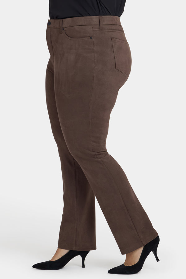 Nydj Marilyn Straight Pants In Plus Size