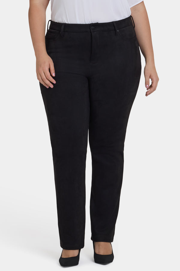 Nydj Marilyn Straight Pants In Plus Size