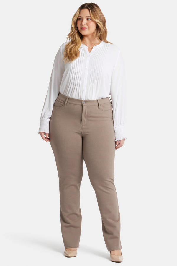 Nydj Marilyn Straight Pants In Plus Size