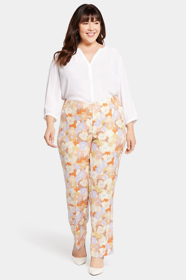 Nydj Marilyn Straight Pants In Plus Size