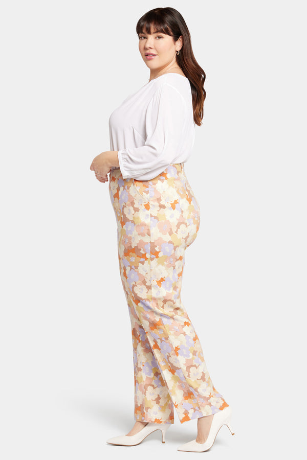 Nydj Marilyn Straight Pants In Plus Size
