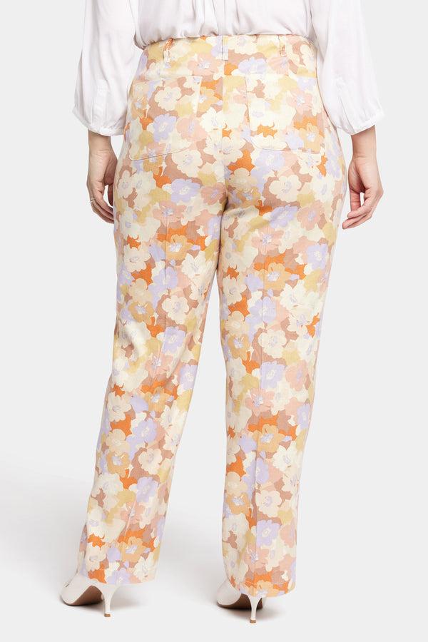 nydj Marilyn Straight Pants In Plus Size