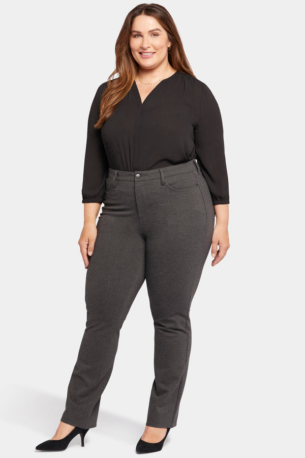 Nydj Marilyn Straight Pants In Plus Size
