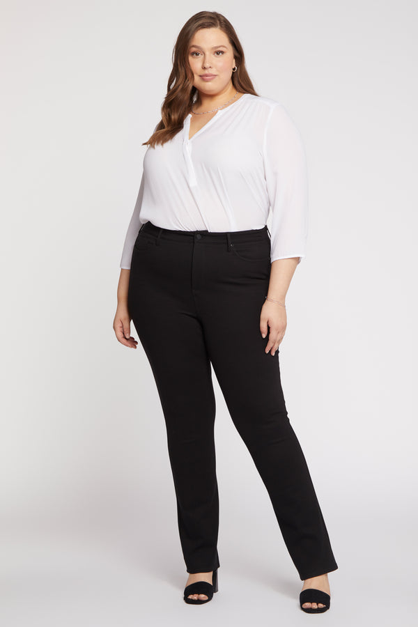Nydj Marilyn Straight Pants In Plus Size