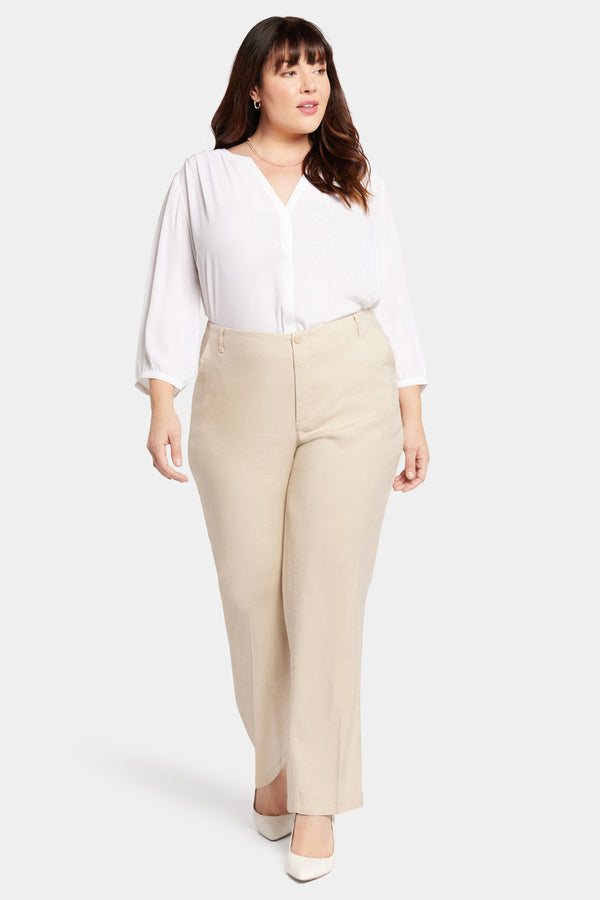 Nydj Marilyn Straight Pants In Plus Size