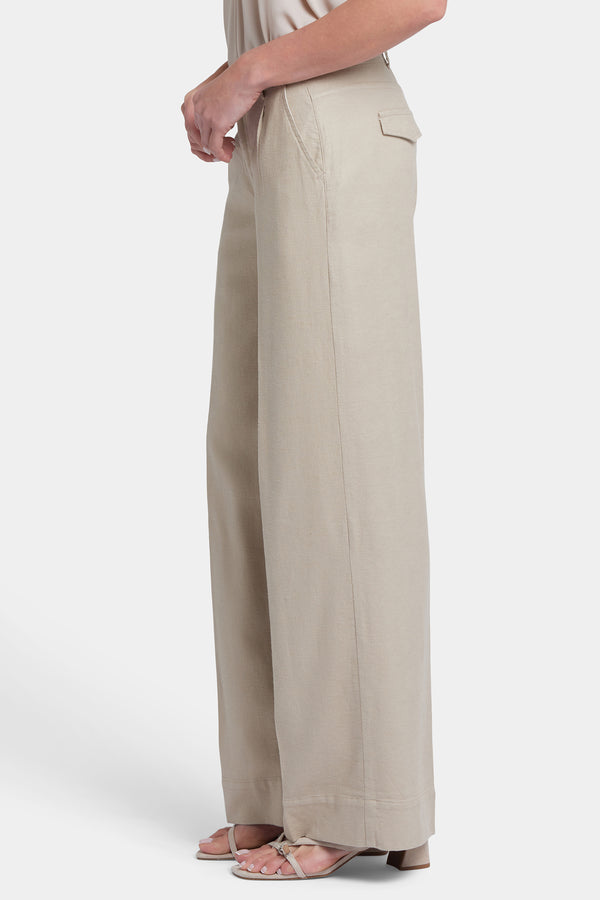 Nydj Mona Wide Leg Trouser Pants