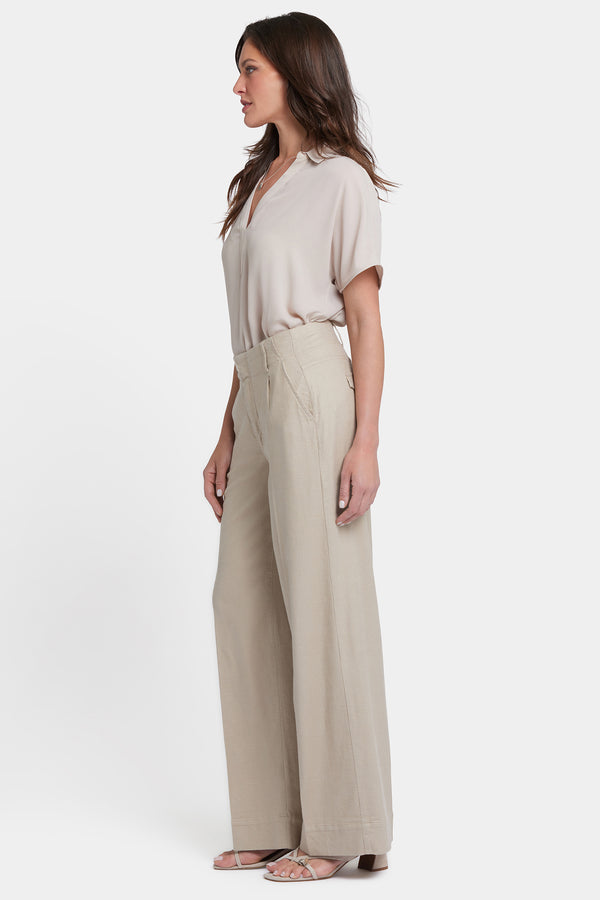 Nydj Mona Wide Leg Trouser Pants