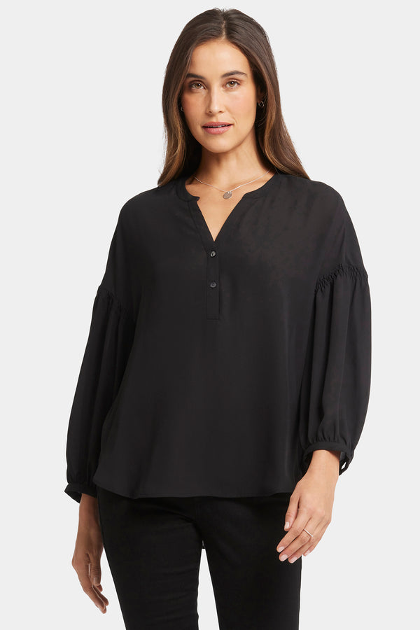 Nydj Paulina Peasant Blouse