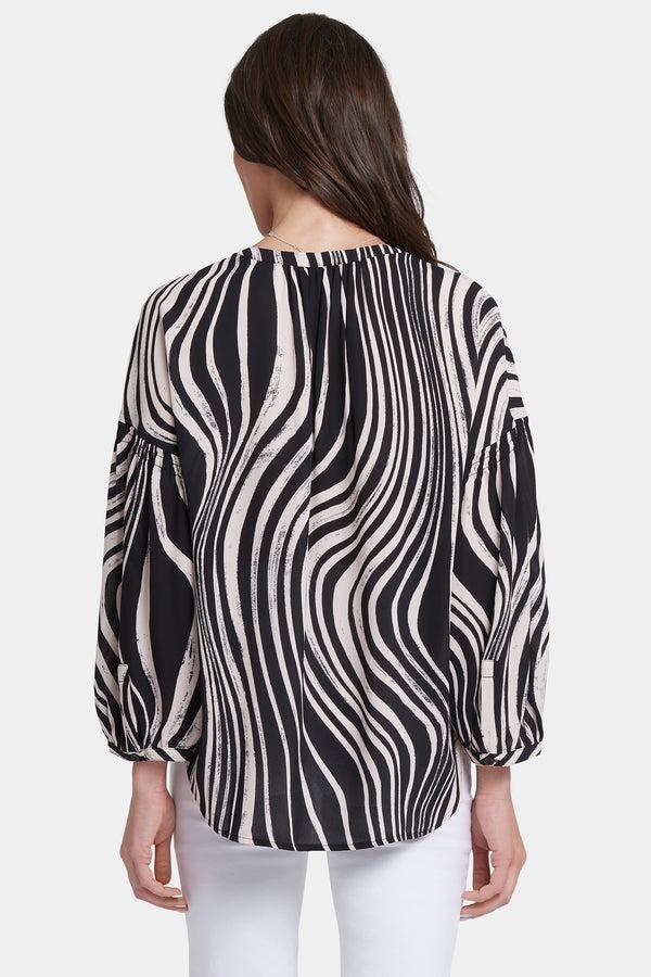 nydj Paulina Peasant Blouse