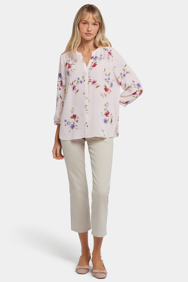 Nydj Pintuck Blouse