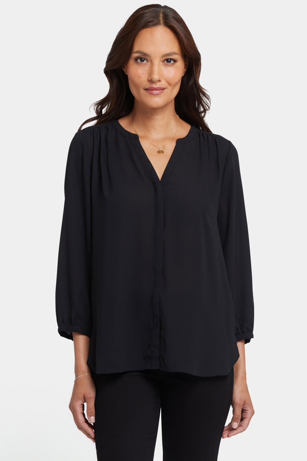 Nydj Pintuck Blouse