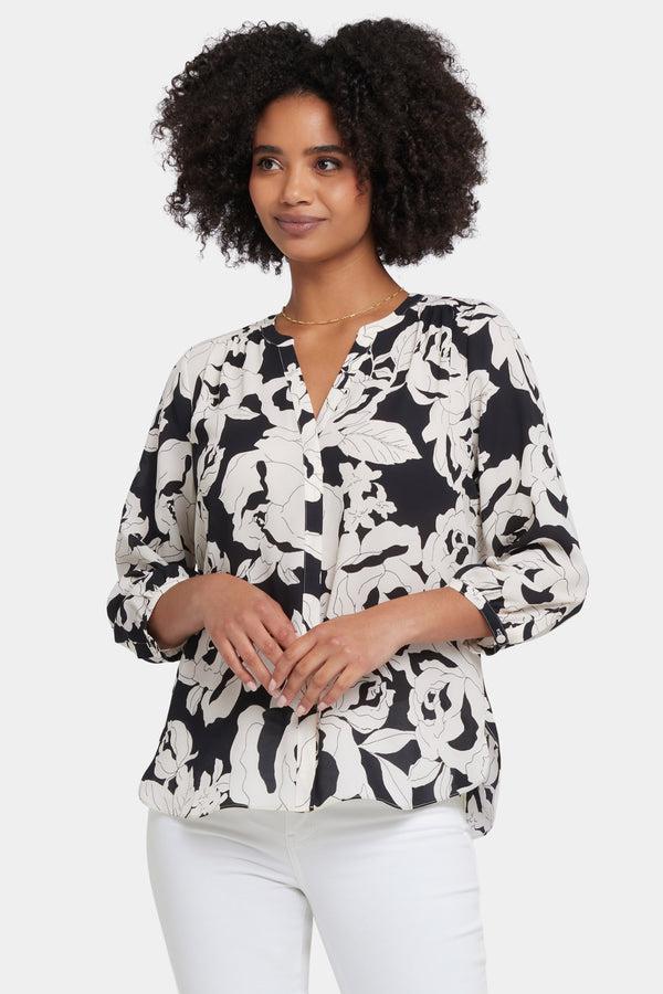 Nydj Pintuck Blouse