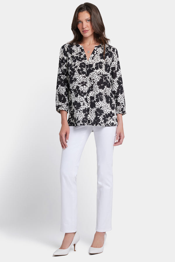 Nydj Pintuck Blouse
