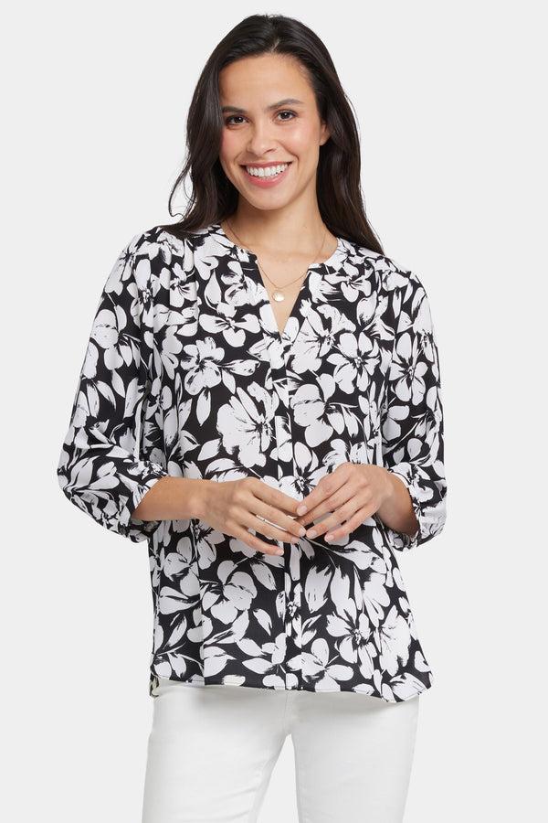 Nydj Pintuck Blouse