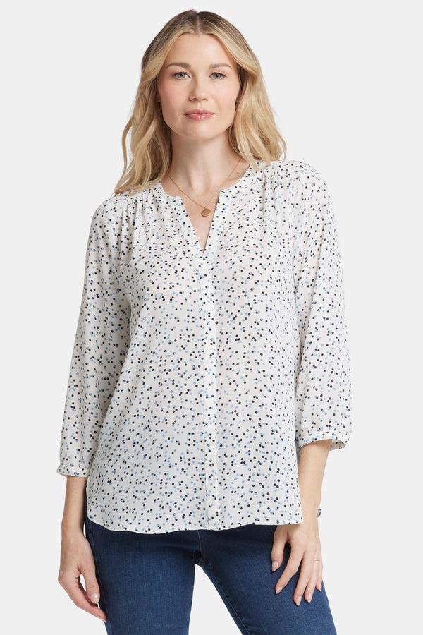 Nydj Pintuck Blouse