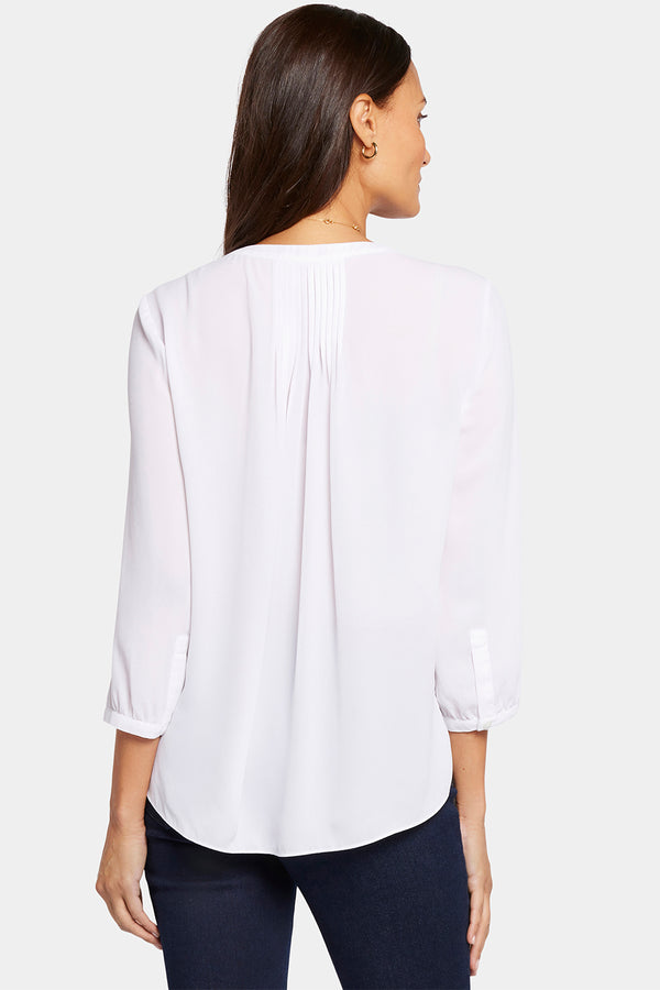 nydj Pintuck Blouse
