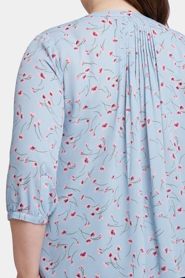 nydj Pintuck Blouse In Plus Size