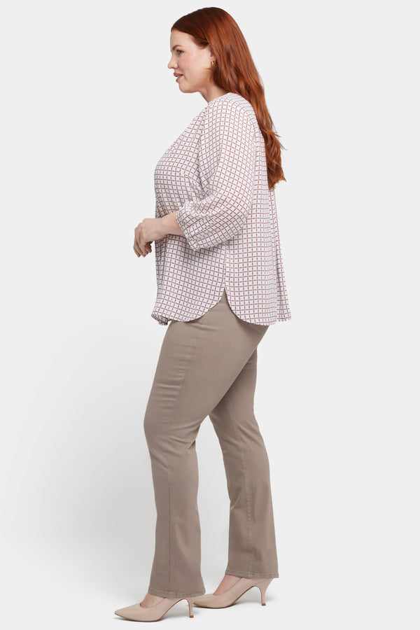 Nydj Pintuck Blouse In Plus Size