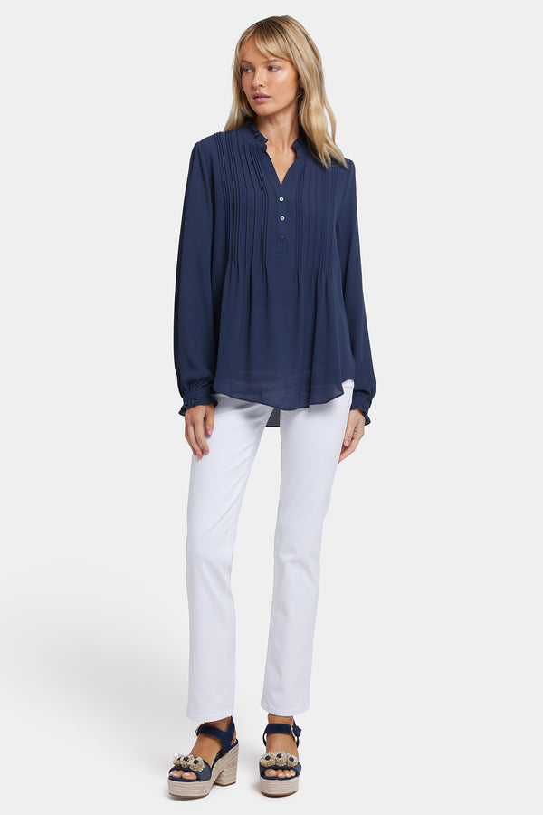 Nydj Pleated Front Tunic