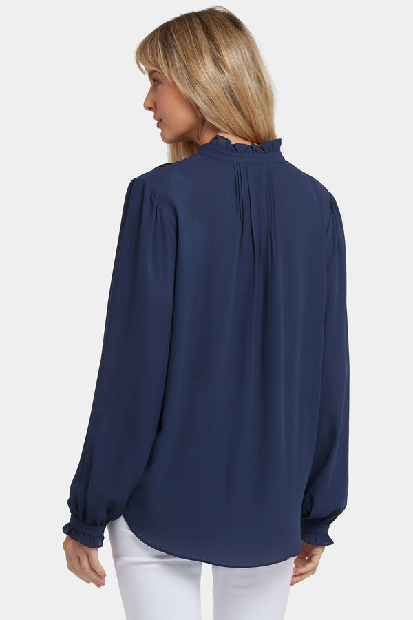 nydj Pleated Front Tunic