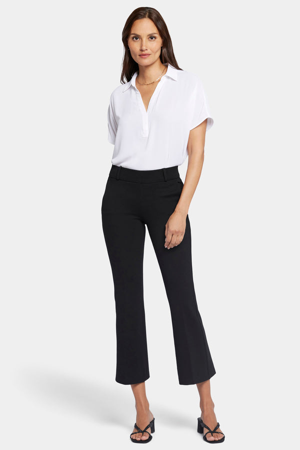 Nydj Pull-On Flared Ankle Trouser Pants