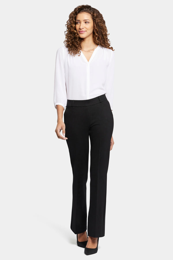 Nydj Pull-On Flared Trouser Pants