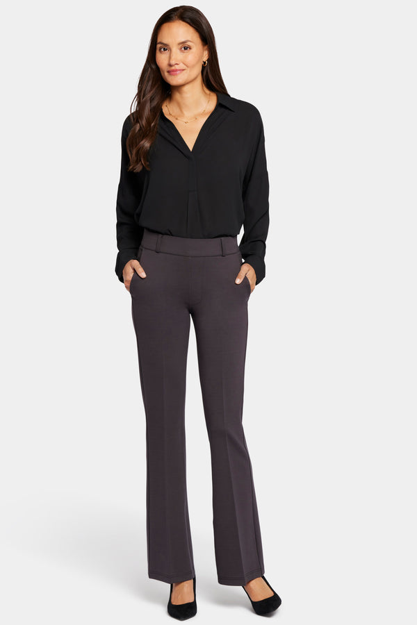 Nydj Pull-On Flared Trouser Pants