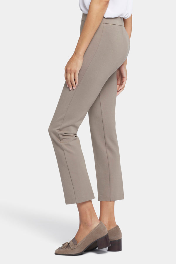 Nydj Pull-On Straight Ankle Trouser Pants