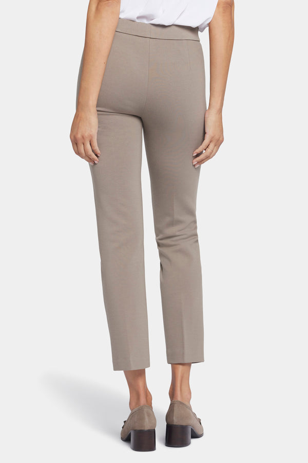 nydj Pull-On Straight Ankle Trouser Pants